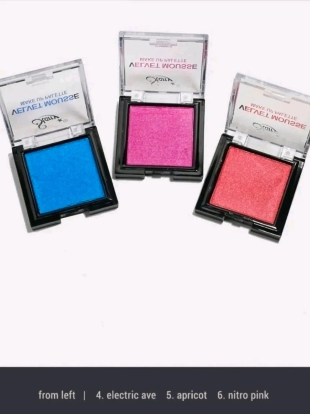 Starry Velvet Mousse Single Shadow In Apricot BNIB Discontinued